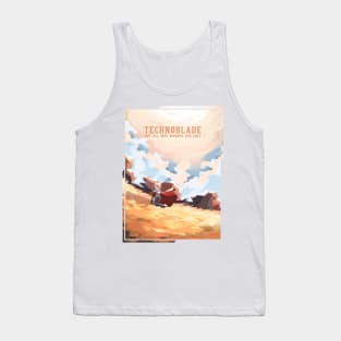 Technoblade - Not all who wander are lost Tank Top